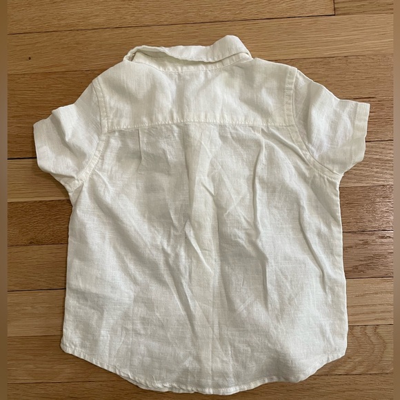Baby gap linen button down shirt new - Picture 3 of 3